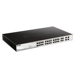 D-Link DGS-1210-28MP/E Switch Gestionado PoE+ de 28 Puertos